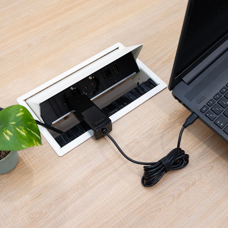 TOOQ TQLC-USBCGAN65PD-C Laptop Charger GAN USB-C PD 65W Black