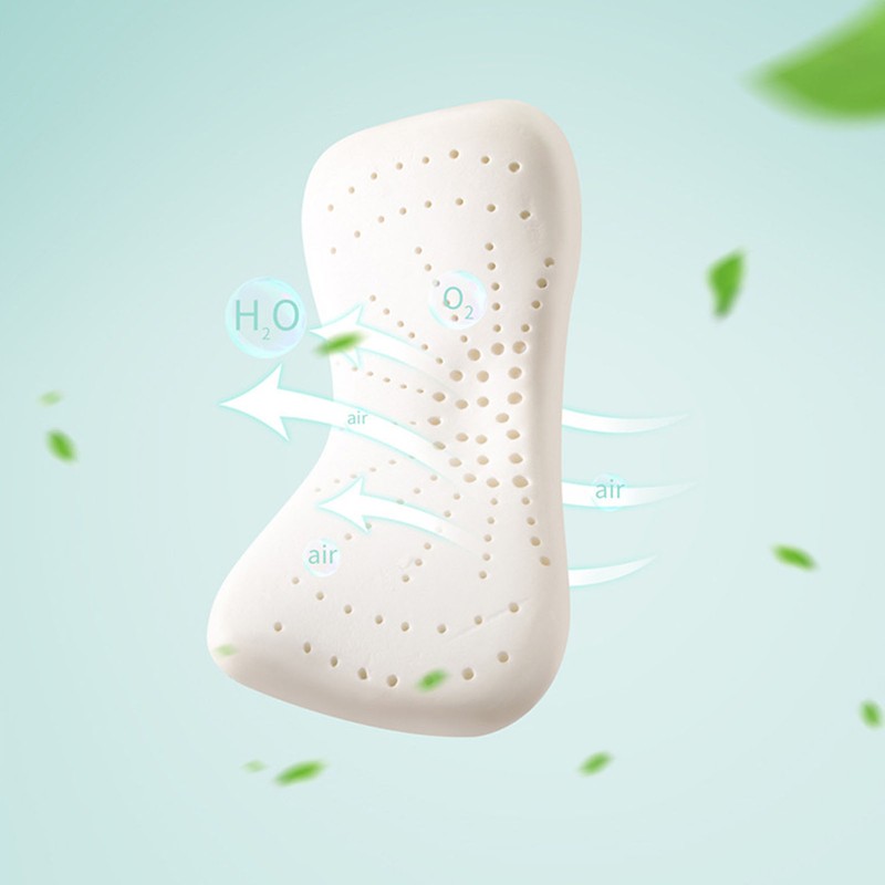 Double Layer Adjustable Kids Memory Foam Pillow Washable Neck Protection