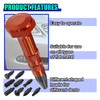 UHANBUT Paintless Dent Repair Kit, 9 Different Shaped Hammer Heads