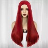 ANOGOL Peluca Larga, Natural Y Lacia Color Rojo