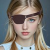 Bvxchg Eye Patch Handmade Leather Adult Eye Patch Left or