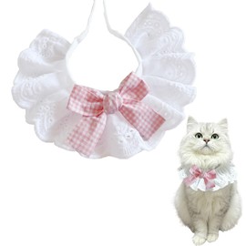 Hjvvr Dog Cat Bib,Pet Collar Decoration,Cat Scarf,Cute Birthday Party Supplies