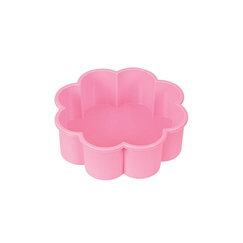 Pearl Metal D-1956 Edible Sweets Silicone 1/4 Heart Cake Mold,