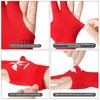 ANIMSWORD 2 Piece/Set Breathable and Comfortable Billiard Pool Gloves Fits