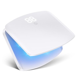 Nail Fungus Laser Device, Berrlly Nail Fungus Cleaning Device for Multiple Nails and Toenails with Selectable Time, Adjustable Height to Avoid Squeezing Nails(White)