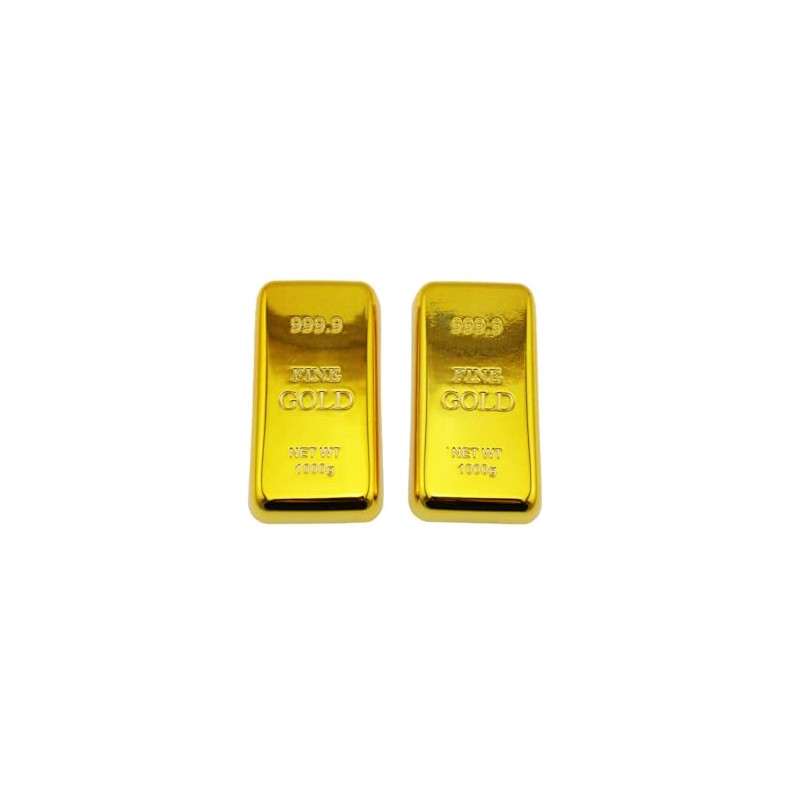speed mao replica gold bar bullion paperweight paperweight 2 pack