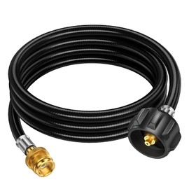 Alloxity 8FT Propane Hose Adapter 1lb to 20lb, Propane Tank Hose with QCC1/Type1 for 5-40lb Propane Tanks, Propane Adapter Hose with CGA600 Connection for Buddy Heater/Weber Q Grill/Coleman Camp Stove