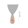4 Pcs Putty Knife Scrapers Stainless Steel Spackle Knife Metal