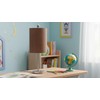 Aspen Creative 31310A Contemporary Drum (Cylinder) Shaped Spider Construction Lamp