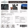 Fit for Lexus Carbon Splash Guards Mud Flaps FOR Lexus