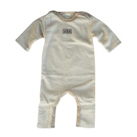 Lilano, Striped Suit with Envelope, 70% Wool (kbT), 30% Silk, 210 g/m², Sand/Natural, 80