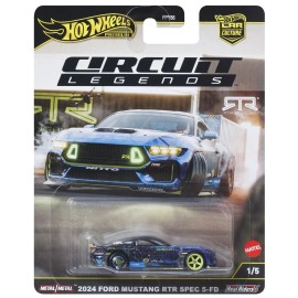 Hot Wheels 2025 Car Culture "Circuit Legends" 2024 Ford Mustang RTR Spec 5-FD