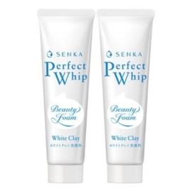 Senka Perfect Whip White Clay 50g x 2 Portable Mini Travel / 센카 퍼펙트 휩 화이트 클레이 50g x 2개 휴대용 미니 여행용