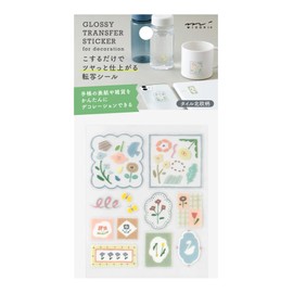 Midori 82698006 Seal Decal Glossy Tile Scandinavian Pattern