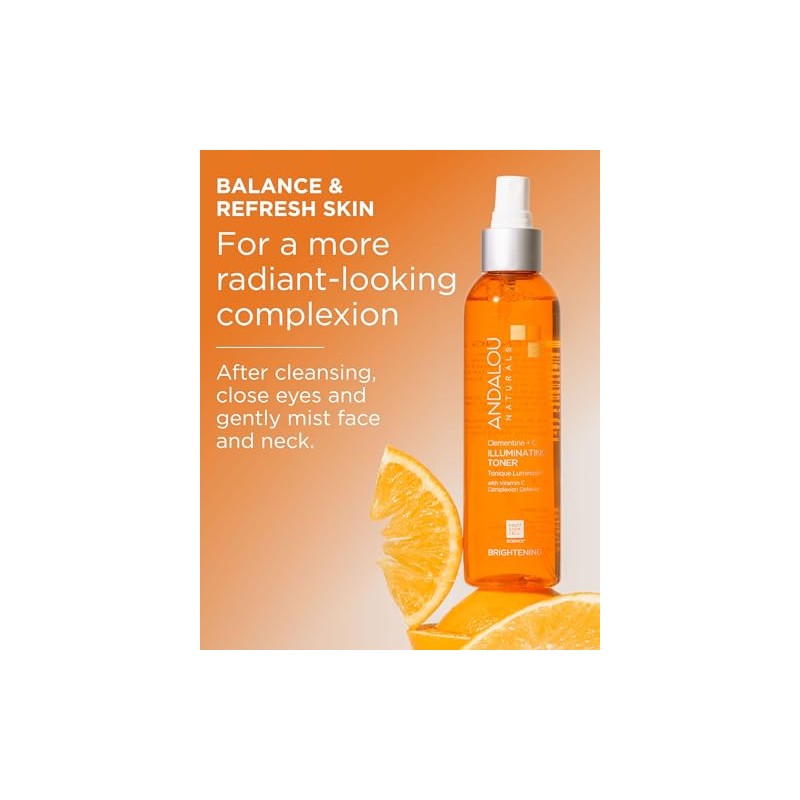 Andalou Naturals Tóner, 6 onzas, 6 fl oz