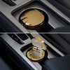 F68DS Car Ashtray with Lid LED Lighting Drink Holder Portable