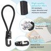 XHTXHT 30 Pcs Small Bungee Cords with Hooks,4Inch 6Inch 10Inch