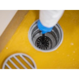 Vikan 5382805 Pipe Brush with Handle, one Piece, 3.1", Medium, White