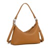 DONNAIN Genuine Leather Bags For Women Trendy Slouch Hobo Bags