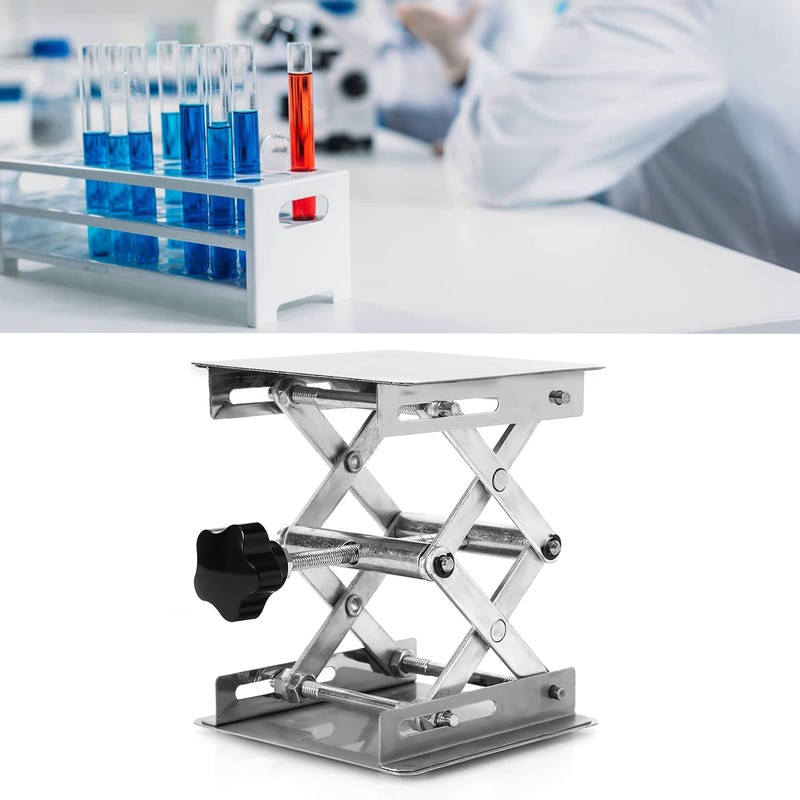 100X100Mm Lab Lift Lifting, Lab Jack Scissor Stand Lab Jack