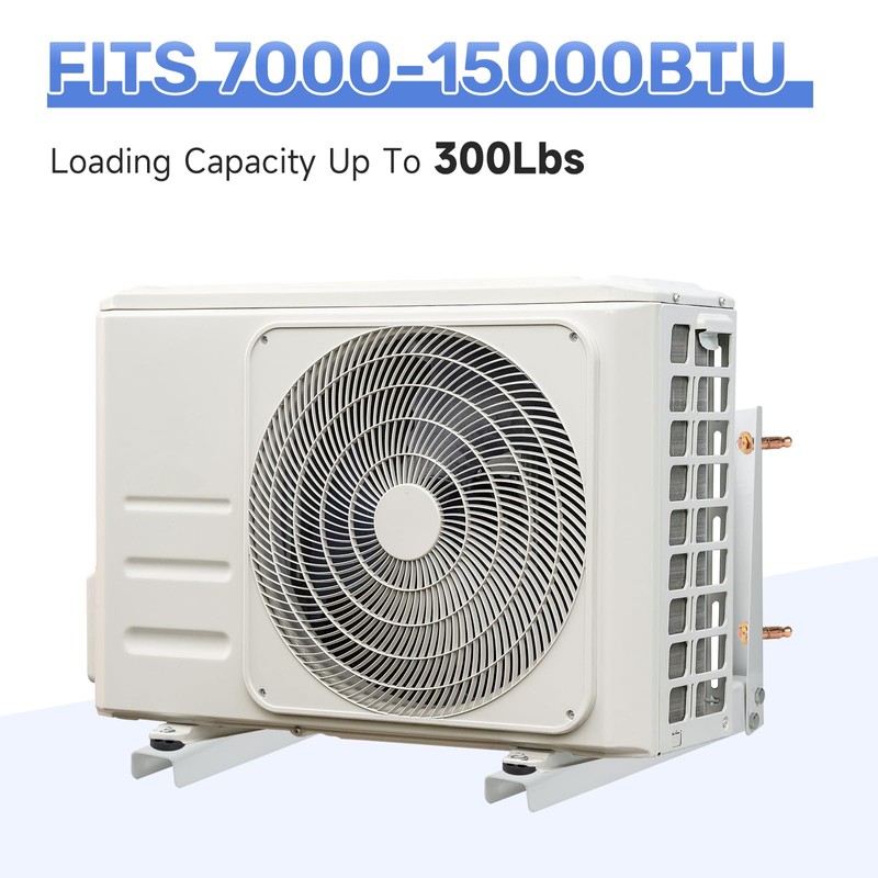 Mini Split Air Conditioner Wall Mounting Bracket, Heavy Duty Foldable