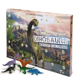 Dinosaur Advent Calendar 2023 Boys Toy Dinosaur Figure Birthday Christmas Xmas Helper Reward Present Count