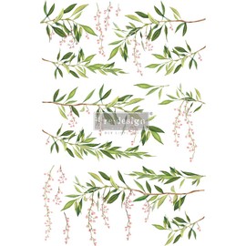 Redesign Décor Transfers® Spring Branch 24"x35",Wall Decals DIY Wallpaper Wall Stickers Murals Decor Furniture Decoration