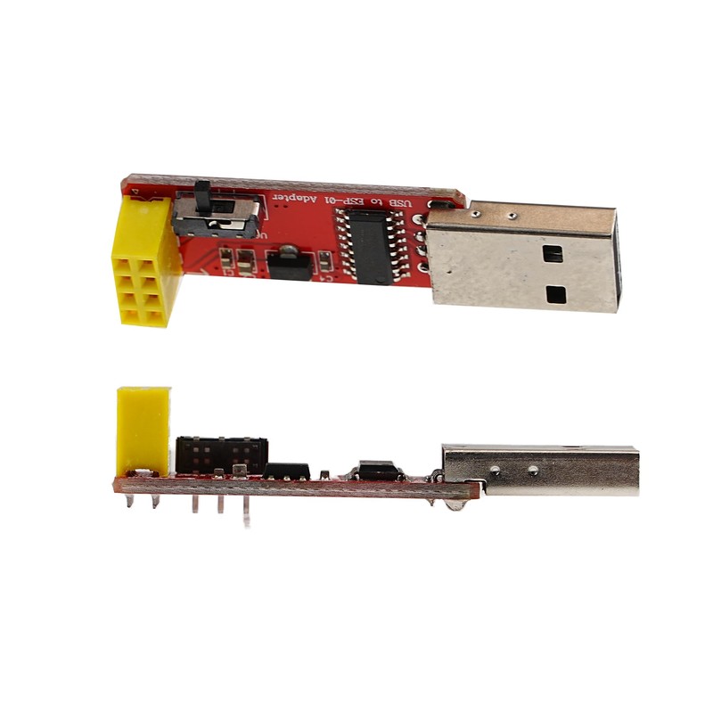 A-DIGISHUO 1Pcs USB to ESP-01 Adapter | ESP-01S Programmer ESP8266