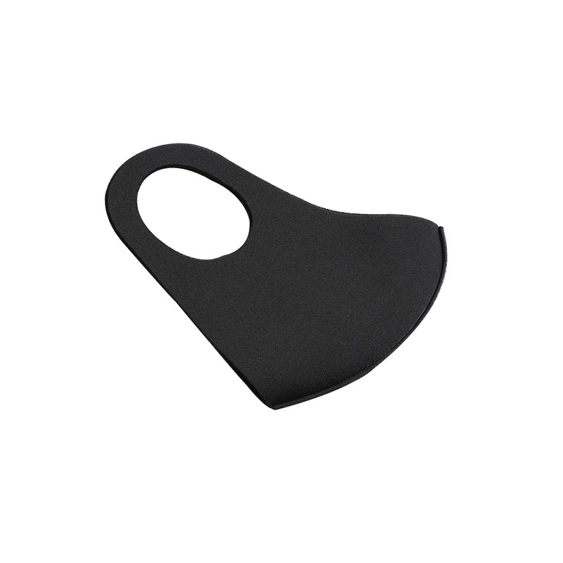 Komonee Adults Washable Reusable Black Face Mask Dustproof Cloth Mouth