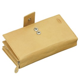 Luxury Ladies Leather Wallet Purse Zip XXXL 18.5 cm DIFFERENT COLOURS