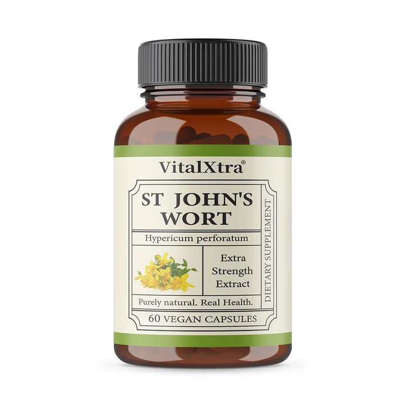 St. John’s Wort Capsules for Women – Herbal Supplement for
