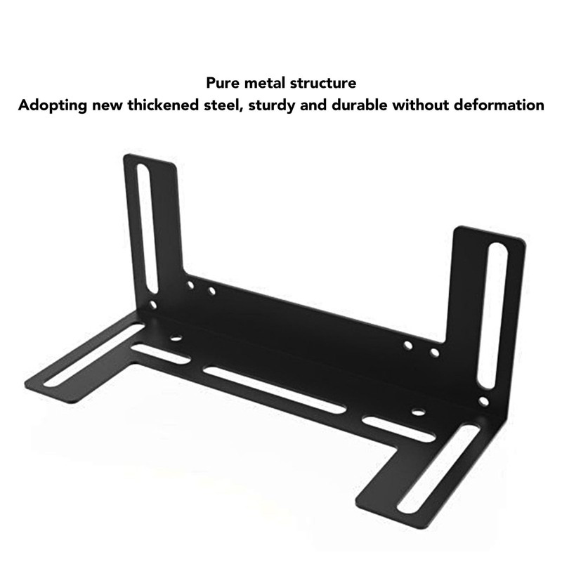 Computer Cooling Fan Holder, Thickened Stainless Steel Bracket, Baking Paint,