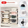 RAKSONIC Kitchen Shelving Floor-to-ceiling multi-layer pot storage rack Multi-functional sink