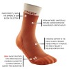 Bloom Mid Cut Compression Socks - Men XL