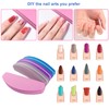 80 Pcs Nail Buffers, Double Sided Nail Files Buffer Blocks