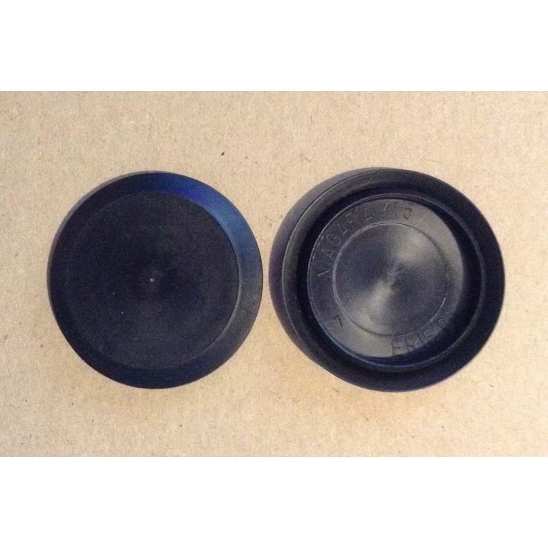 Niagara 1 1/2" 1.5 Inch Flush Mount Black Plastic Body