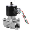 3/4in Electric Solenoid Valve 304 Stainless Steel Normally Closed Direct