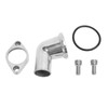 Water Neck Thermostat Housing 8459BK 15° Swivel Silver Thermostat Housing