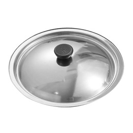Zerodeko Cover for Cookware Stainless Steel Pot Lid Replacement Universal Fit 18cm Easy to Clean Sturdy