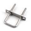 M8x85x120mm 304 Stainless Steel Square U Bolts with Hex Nuts