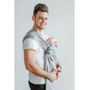 Shabany Ring sling, carrier sling, 100% organic cotton for newborns
