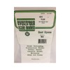 evergreen 9015 White Polystyrene Sheet 150x300x0.38mm Pack of 3