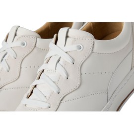 Dansko Josey Stylish Leather Sneaker for Women - Light-Weight Everyday Active Shoe with Slip-Resistant Rubber Outsole White 5.5-6 M US