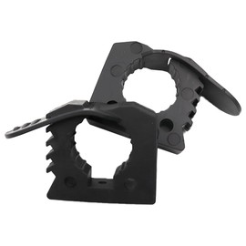 Alnicov 2 Piece Quick Release Clamp Bracket Rubber Clamp Grip for 1-1/7 to 1-4/9 Inch Diameter Tools and Devices