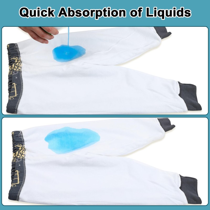 MooMoo Baby Waterproof Diaper Pants for Potty Training 2 Packs
