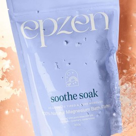 Epzen Magnesium Bath Flakes Soothe Soak 500g