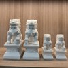 Large Size Foo Dog Statue,Pair of Guardian Lions,Asian Stone Statues