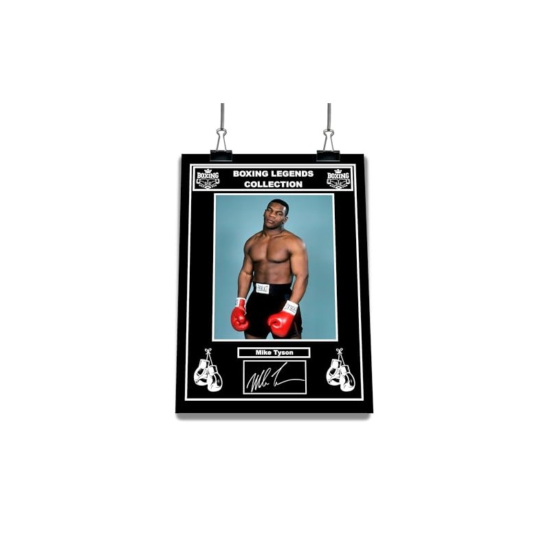 Boxing Legends Collection: Mike Tyson, Iron Mike Boxer Heavyweight Champion