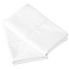 Pointehaven 525TC2PCSTWH Pillow Case Set, Standard, White