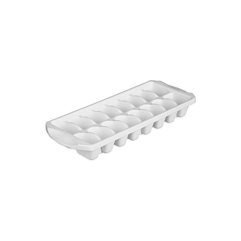 Sterilite 72408012, Stacking Ice Cube Tray, White - 1 Pack